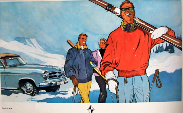 Borgward Jahreskalender 1961 (8019)